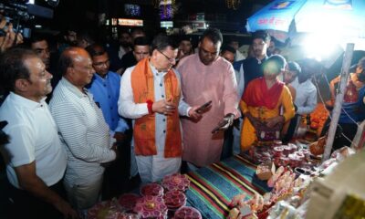 दिवाली पर सीएम ने स्थानीय दुकानों से की खरीददारी, कहा- स्थानीय कारीगरों को बढ़ावा देना ही सच्ची दीवाली