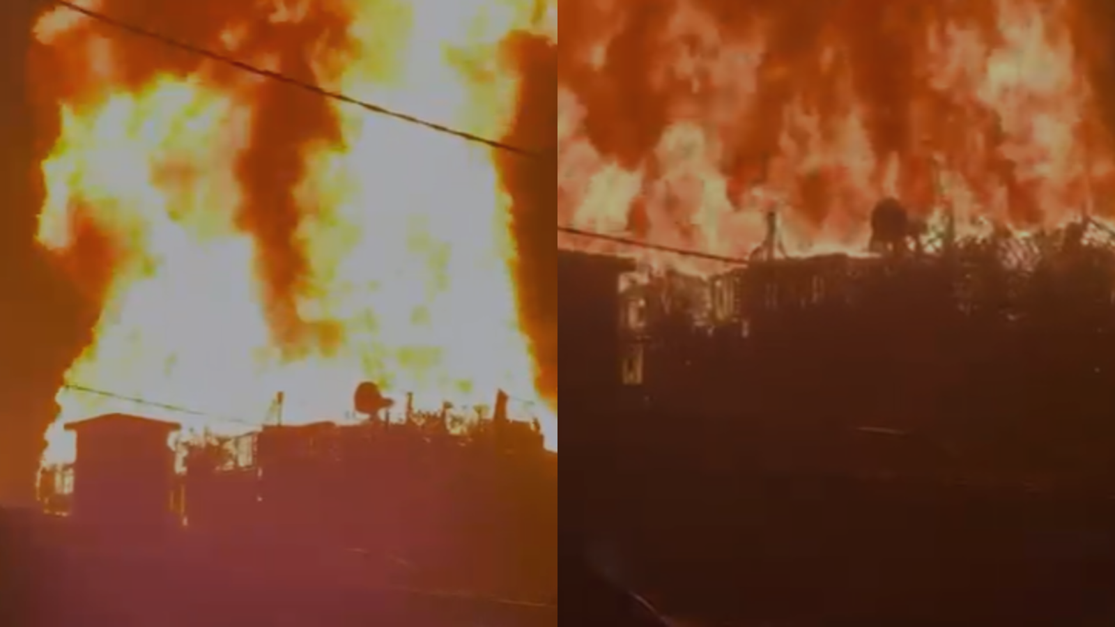 साढ़े छह घंटे में 12 जगह लगी आग, रातभर दौड़ती रहीं दमकल की गाड़ियां