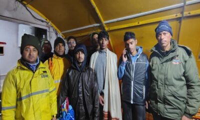 चौराबाड़ी ग्लेशियर के पास बर्फबारी फंसे 4 पर्यटक, SDRF ने सुरक्षित किया रेस्क्यू