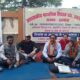 अल्मोड़ा में भूख हड़ताल पर बैठे रिटायर्ड टीचर, मुख्य शिक्षा अधिकारी के खिलाफ की नारेबाजी