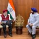 राज्यपाल गुरमीत सिंह ने की केंद्रीय मंत्री हरदीप पुरी से मुलाकात, कई मुद्दों पर हुई चर्चा
