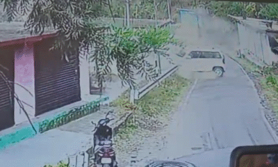 उत्तरकाशी में अनियंत्रित कार को मारी टक्कर, मौके पर मौत, घटना CCTV में हुई कैद