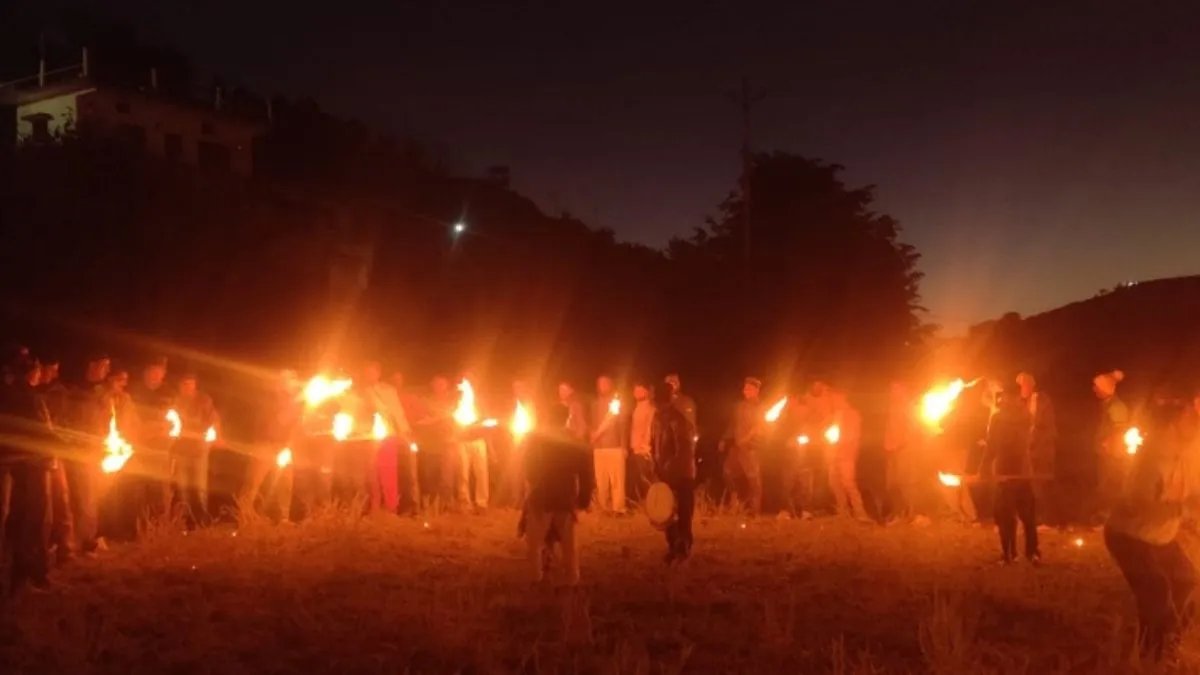 देहरादून जौनसार-बावर क्षेत्र में बूढ़ी दिवाली की धूम, होले (मशालों ) के साथ इको फ्रेंडली दिवाली