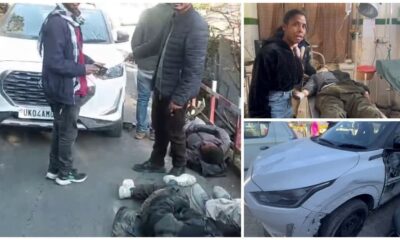 नैनीताल में पुलिस कर्मी तीन लोगों को रौंद कर फरार, एक की हालत गंभीर