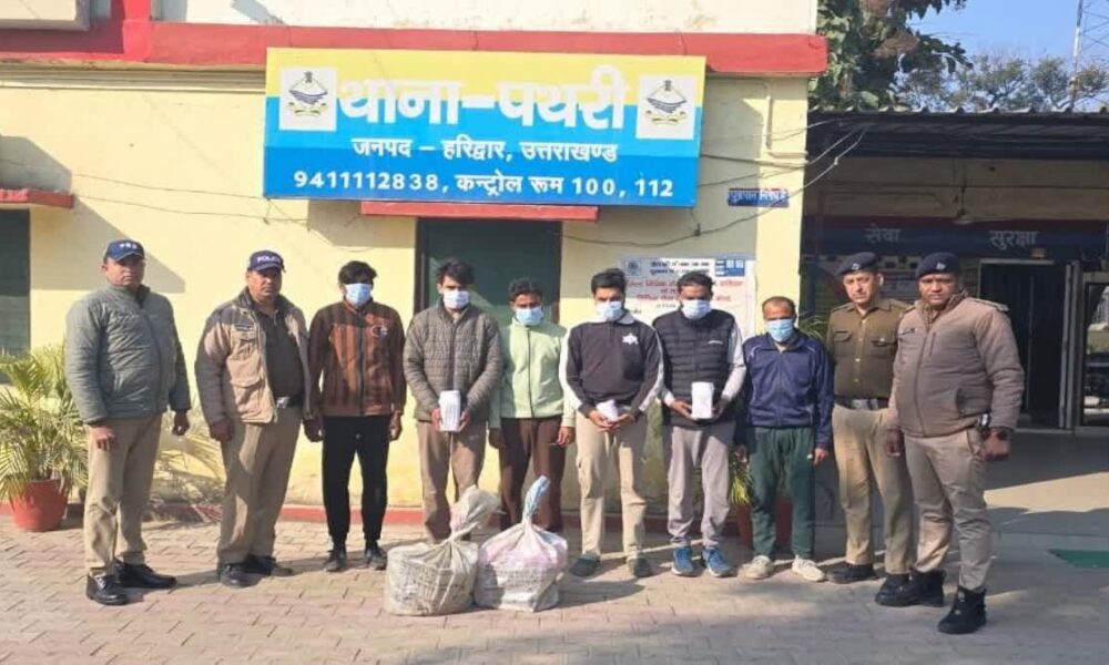 पुलिस ने 6 आरोपियों को किया गिरफ्तार, 150 किलो मांस बरामद