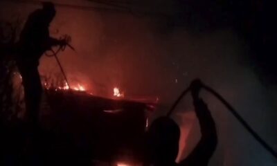 नैनीताल के बीडी पांडे हॉस्पिटल में भीषण अग्निकांड, आग की जद में आने से कई दोपहिया वाहन ख़ाक