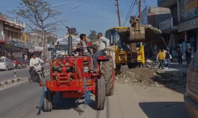 विकासनगर में अतिक्रमण पर एक्शन, JCB मशीन से ध्वस्त किए गए अवैध कब्जे