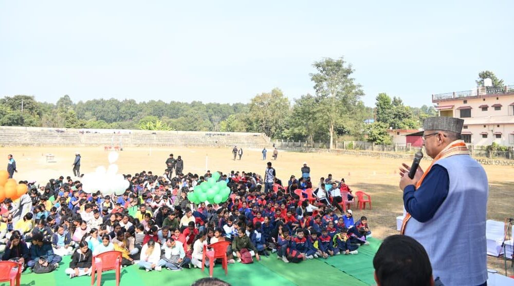 देश का भविष्य है युवा शक्ति के हाथों में- गणेश जोशी