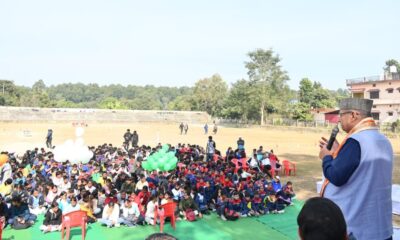 देश का भविष्य है युवा शक्ति के हाथों में- गणेश जोशी