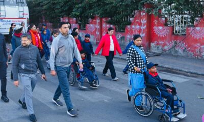 डीएम संग अर्ली मॉर्निंग वॉक बढा गई बौद्धिक दिव्यांगजन का हौसला