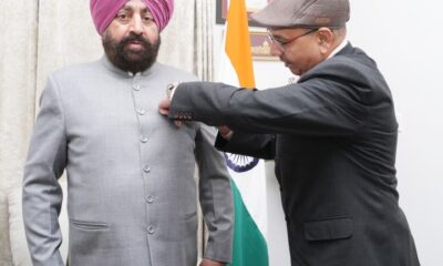 राज्यपाल गुरमीत सिंह ने दी सशस्त्र सेना झंडा दिवस की शुभकामनाएं, फ्लैग भी लगाया