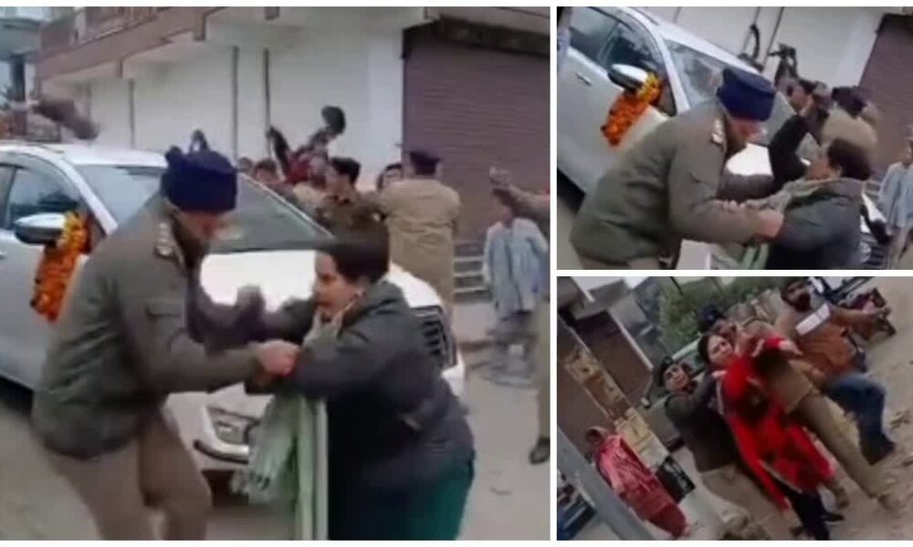 Pauri News; कोटद्वार में कांग्रेस का BJP अध्यक्ष के खिलाफ प्रदर्शन, महेंद्र भट्ट को दिखाए काले झंडे