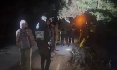 नैनीताल में देर रात पर्यटकों की कार हादसे का शिकार, चालक समेत 5 लोग घायल