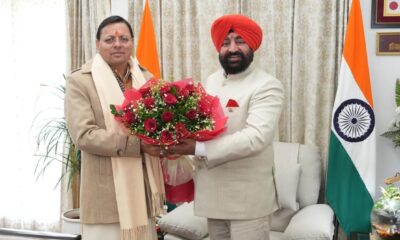 मुख्यमंत्री धामी ने की राज्यपाल गुरमीत सिंह से मुलाकात, नववर्ष 2026 की शुभकामनाएं और बधाई दी