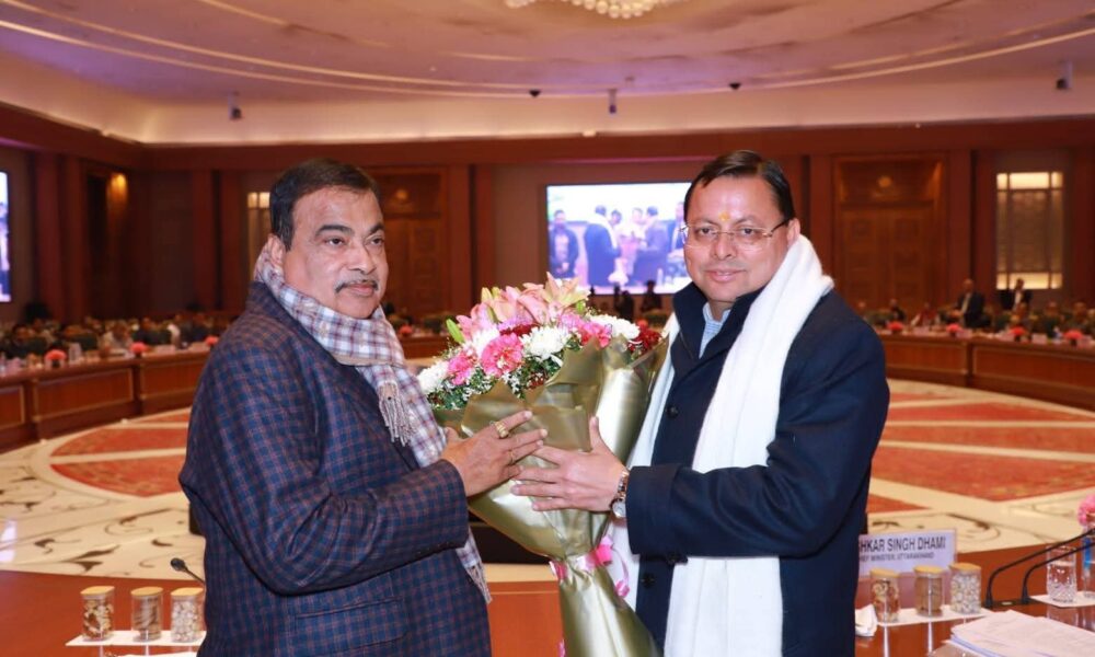 केंद्रीय सड़क परिवहन एवं राजमार्ग मंत्री की अध्यक्षता में आयोजित राष्ट्रीय राजमार्ग परियोजनाओं की हुई समीक्षा,मुख्यमंत्री ने राज्य की प्रस्तावित सड़क परियोजनाओं को लेकर की पैरवी