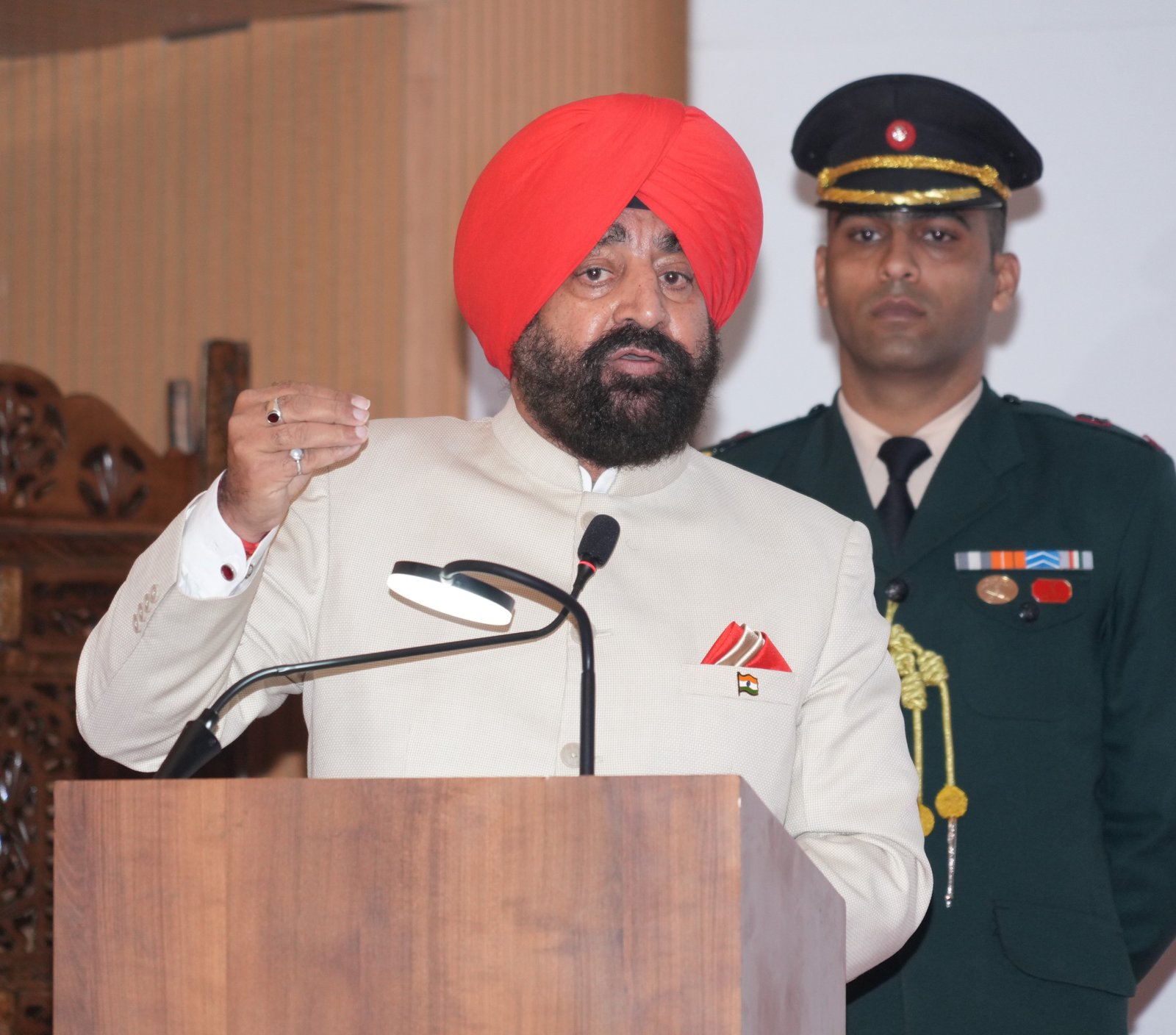 राज्यपाल गुरमीत सिंह बोले– हिमालय सिर्फ सीमा नहीं, एक जीवंत रणनीतिक प्रणाली है