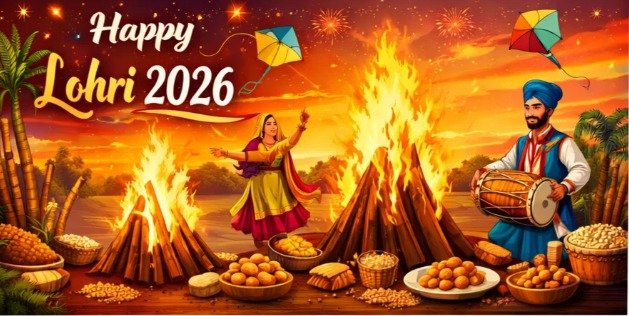 मुख्यमंत्री धामी ने दी प्रदेशवासियों को लोहड़ी की बधाइयाँ, देश भर में दिख रही धूम