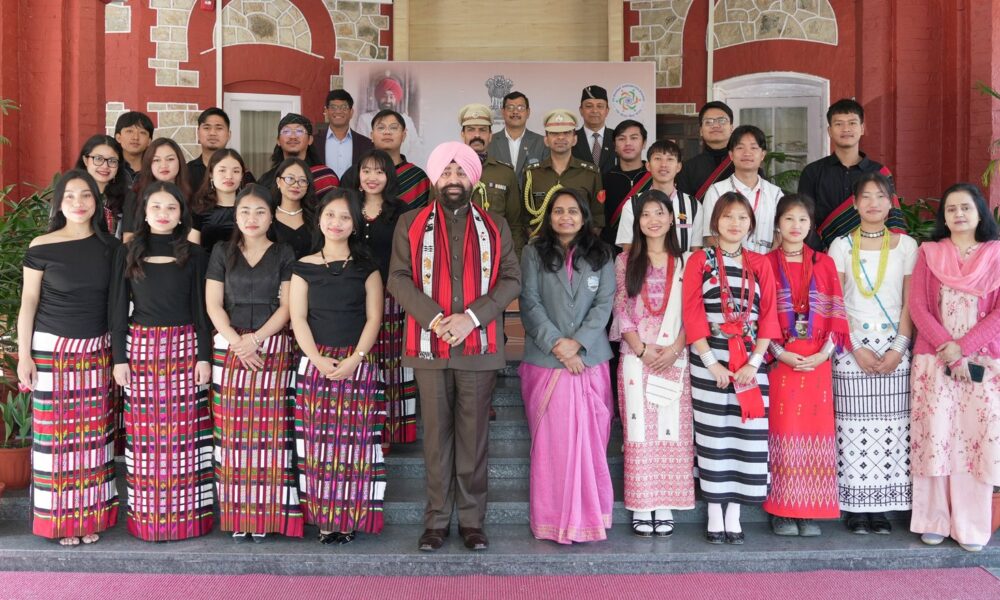 लोक भवन में मनाया गया अरुणाचल प्रदेश और मिजोरम का स्थापना दिवस
