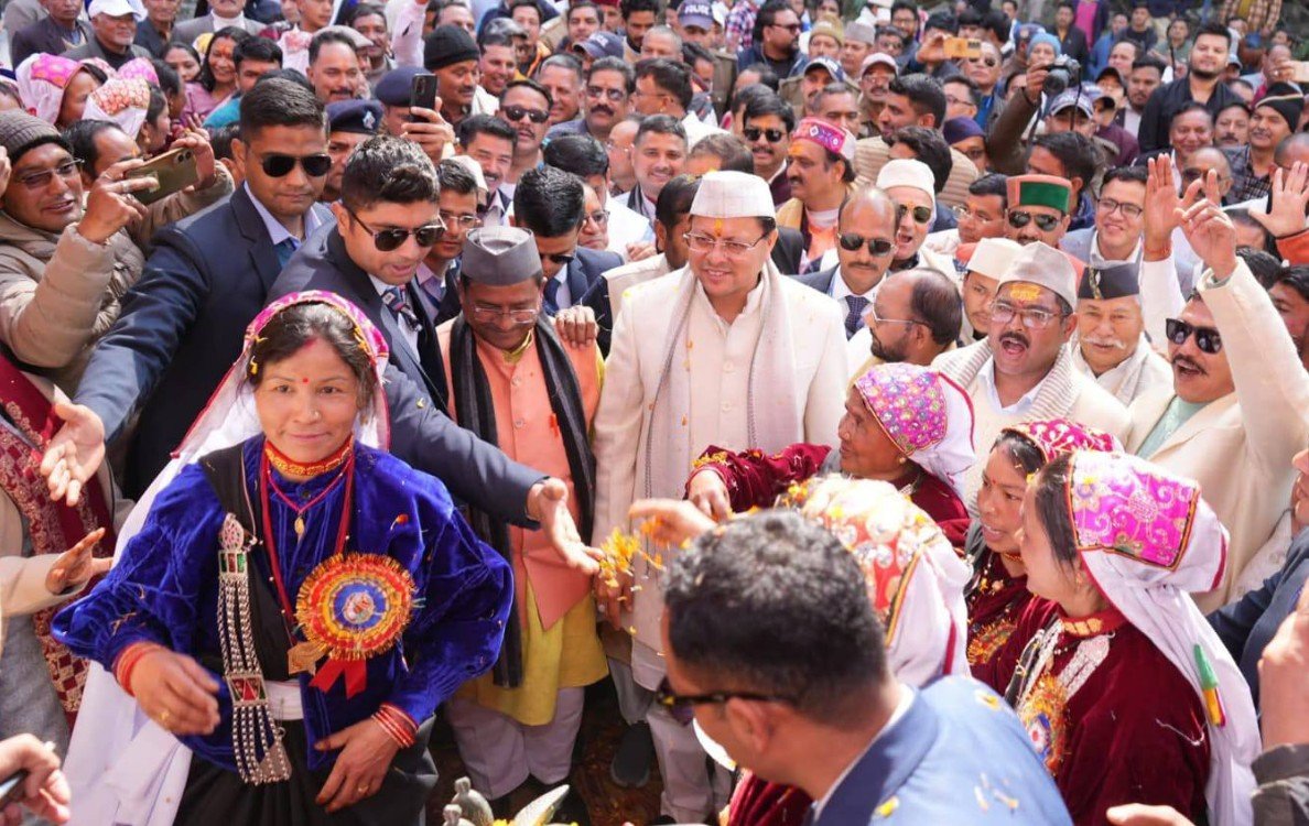 जनजाति समागम 2026 के समापन में शामिल हुए सीएम धामी, की ये बड़ी घोषणा