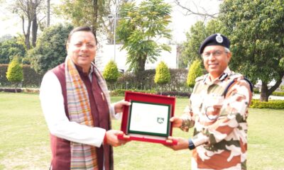 सीएम धामी से मिले ITBP महानिदेशक, सीमा सुरक्षा, सीमांत क्षेत्रों में विकास कार्यों को लेकर चर्चा