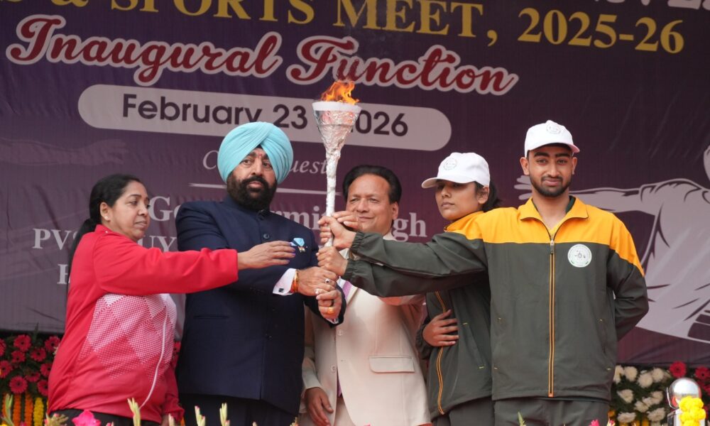 पंतनगर में उत्तराखण्ड राज्य विश्वविद्यालय खेल प्रतियोगिता शुरू, राज्यपाल गुरमीत सिंह ने किया उद्घाटन