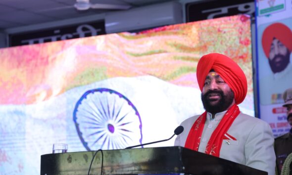 नई दिल्ली में राज्यपाल गुरमीत सिंह ने सैनिक अधिवेशन को किया संबोधित