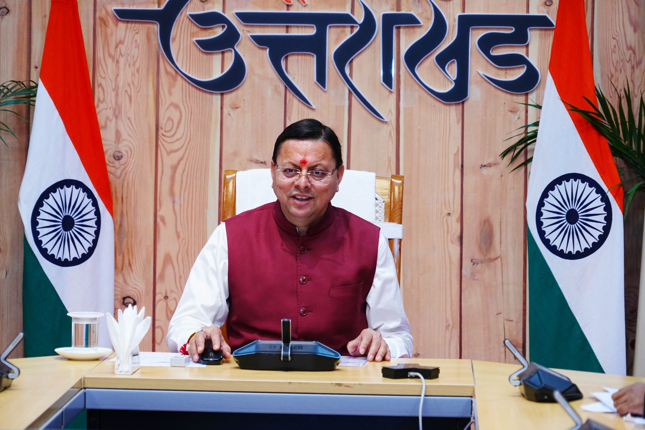 गृह मंत्री अमित शाह दौरे को लेकर तैयारियां तेज, सीएम धामी ने की तैयारियों की समीक्षा