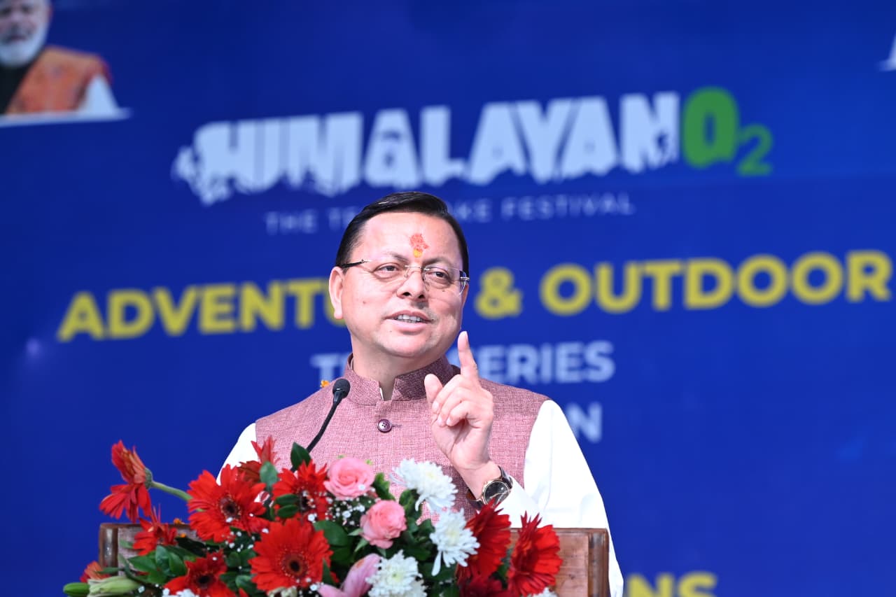 टिहरी लेक फेस्टिवल का सीएम धामी ने किया आगाज, कोटी-डोबरा पर्यटन मार्ग का शिलान्यास