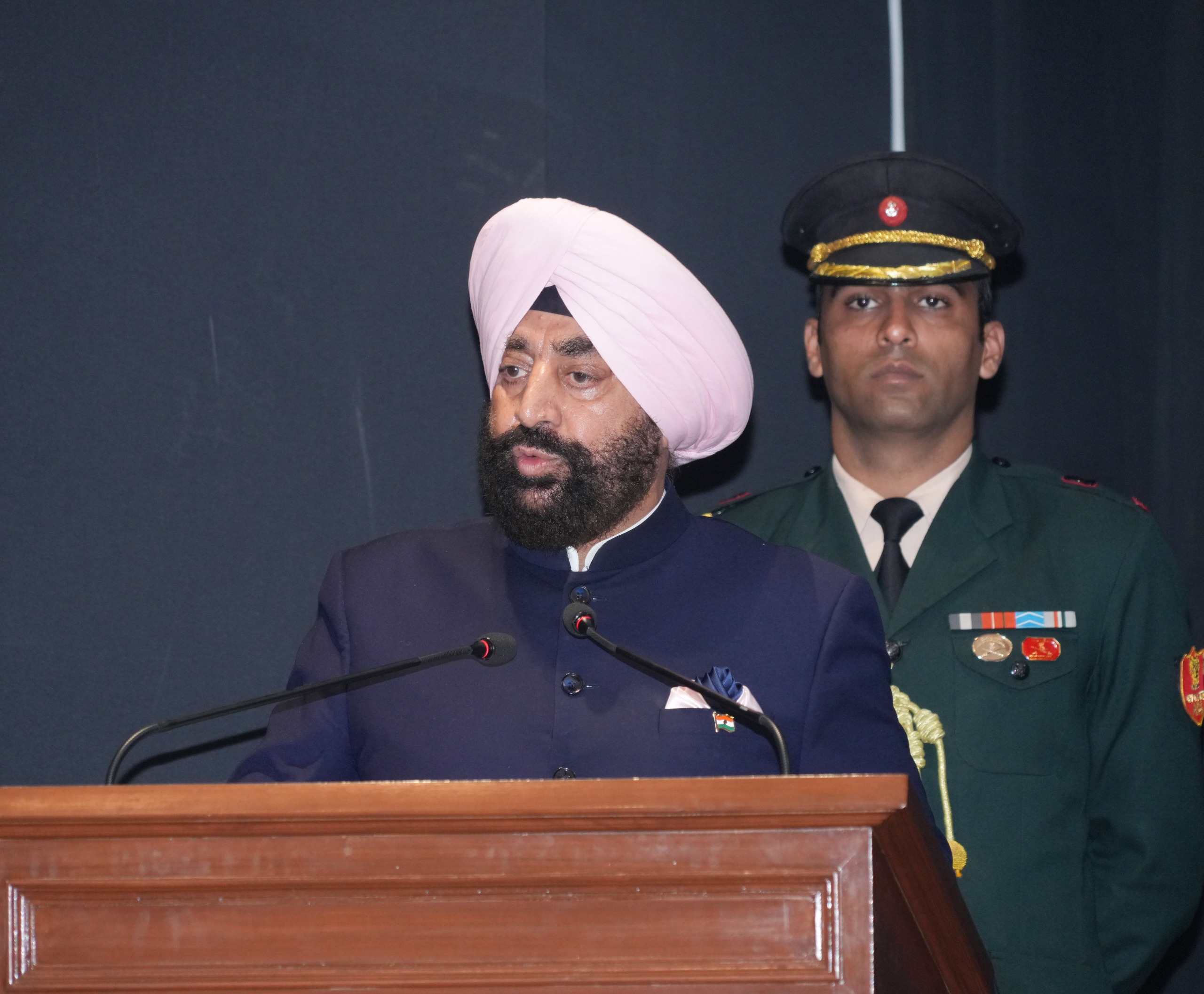 महिला दिवस कार्यक्रम में बोले राज्यपाल गुरमीत सिंह—नारी शक्ति सृजन और संस्कार का प्रतीक