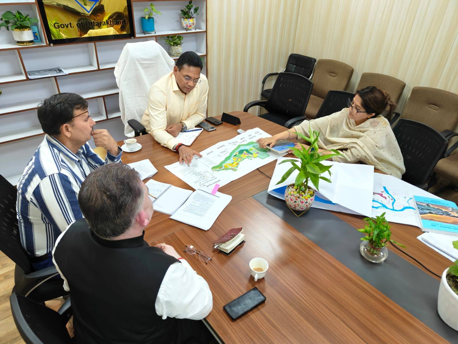 ऋषिकेश महायोजना–2031 को अंतिम रूप देने की प्रक्रिया तेज, सचिव आवास में आयोजित बैठक में हुई चर्चा