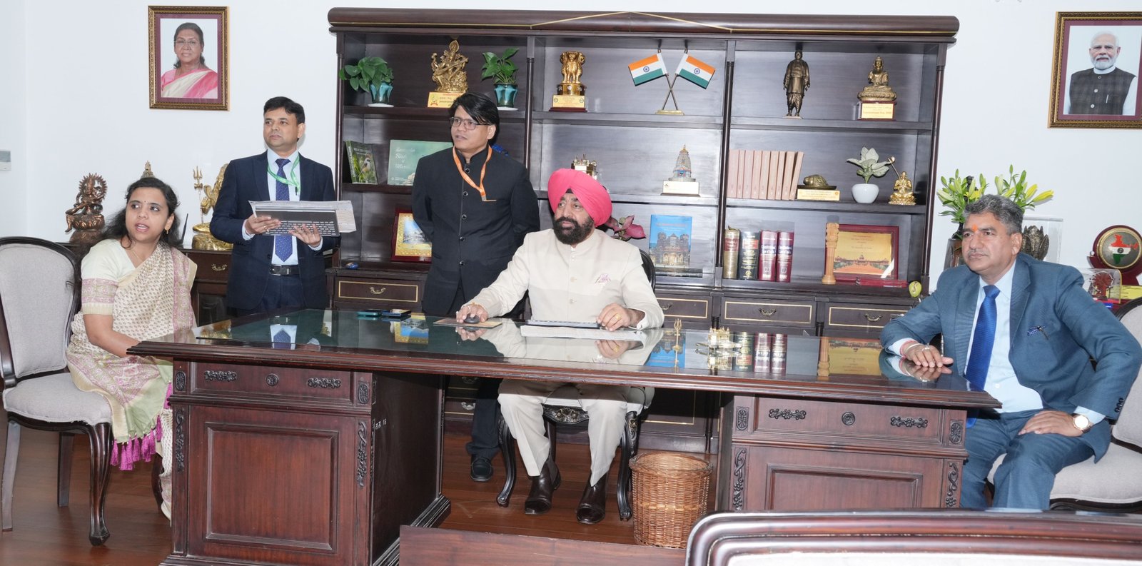 प्रदेश में आज से शुरू हुआ जनगणना-2027 पहला चरण, राज्यपाल गुरमीत सिंह ने किया शुभारंभ