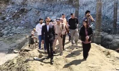 कनालीछीना तहसील निरीक्षण में लापरवाही उजागर, अधूरी एप्रोच रोड व पार्किंग पर DM ने जताई नाराजगी