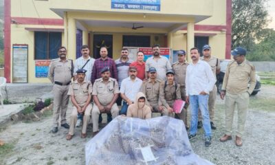 चंपावत में गुलदार की खाल के साथ तस्कर गिरफ्तार, फंदा लगाकर किया था शिकार…