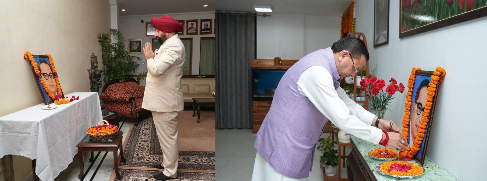 संविधान निर्माता डॉ. भीमराव आंबेडकर की जयंती आज, राज्यपाल और सीएम धामी ने दी श्रद्धांजलि