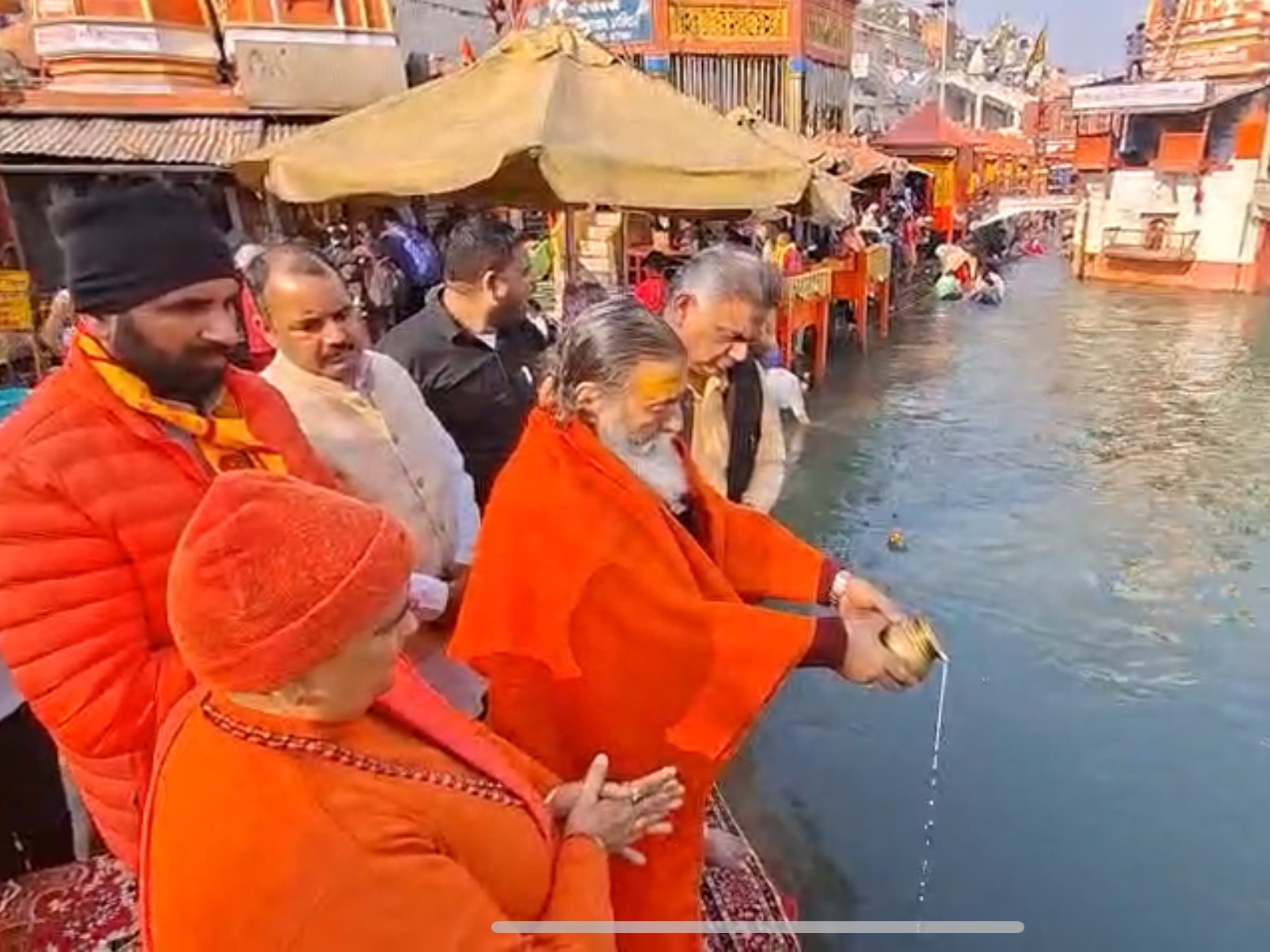 हरिद्वार में गंगा सप्तमी पर उमड़ी श्रद्धालुओं की भारी भीड़, मां गंगा की हो रही विशेष पूजा-अर्चना