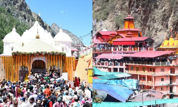 गंगोत्री और यमुनोत्री धाम के खुले कपाट, उत्तराखण्ड की चारधाम यात्रा 2026 का हुआ आगाज