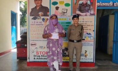 डोईवाला में महिला शराब तस्कर गिरफ्तार, 52 टेट्रा पैक देसी शराब बरामद 