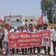 गन्ना मूल्य बढ़ाने को तहसील मुख्यालय पर गरजे किसान, स्मार्ट मीटर का भी किया विरोध