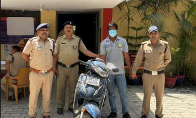 विकासनगर से एक वाहन चोर गिरफ्तार, निशानदेही पर चोरी की स्कूटी बरामद