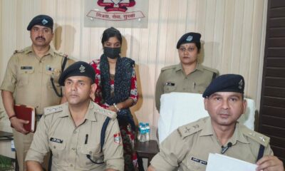 प्रेमी संग मर्डर करने वाली इनामी महिला गिरफ्तार