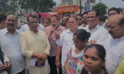पिथौरागढ़ में भाजपा महिला मोर्चा का कांग्रेस के खिलाफ प्रदर्शन, पुतला दहन कर जताया विरोध
