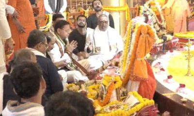 अल्मोड़ा में डोल आश्रम पहुंचे सीएम धामी, श्री पीठम स्थापना महोत्सव में किया प्रतिभाग