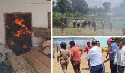 देहरादून के विकासनगर में भाजयुमो नेता की हत्या के बाद बवाल, आरोपी के घर पर टूटी भीड़