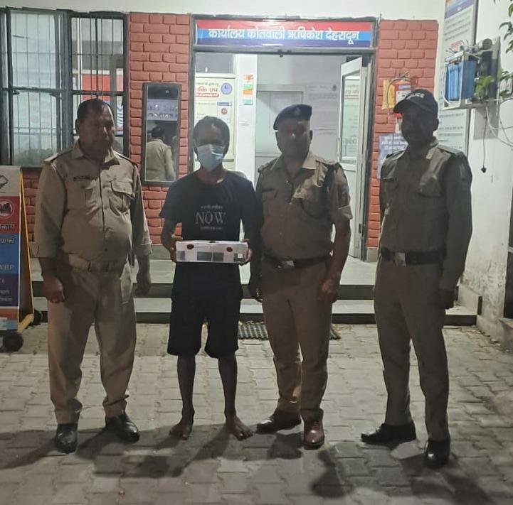 बिहार में लूट व हत्या में वांछित 25 हजार का आरोपी गिरफ्तार, कब्जे से अवैध तमंचा और जिंदा कारतूस बरामद