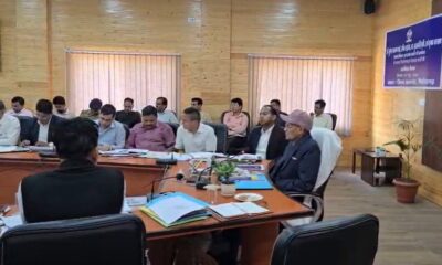 विकास कार्यों में लापरवाही बर्दाश्त नहीं, मुख्यमंत्री के सचिव डॉ. एस.एन. पाण्डे ने दी चेतावनी