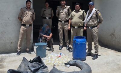 ऊधम सिंह नगर में कच्ची शराब पर एक्शन, बिन्दुखेड़ा में ध्वस्त की गई अवैध भट्टी