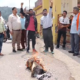 लोहाघाट अस्पताल में डॉक्टरों के तबादलों पर भड़के लोग, स्वास्थ्य मंत्री का पुतला फूंका