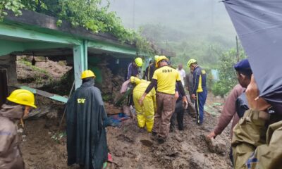 अल्मोड़ा में मकान ढहने से तीन लोगों की मौत, SDRF ने मलबे से बरामद किए शव