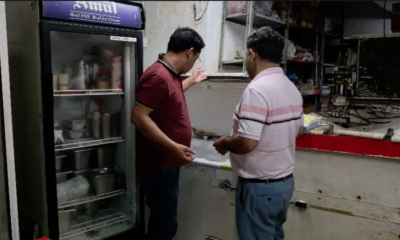 हरिद्वार में खाद्य विभाग का छापा, तेल-आइसक्रीम के सैंपल लिए