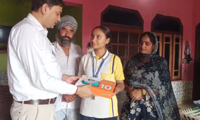 लवप्रीत की सोच ने जीता CM धामी का दिल, घर पहुंचकर अधिकारियों ने सौंपा टैबलेट